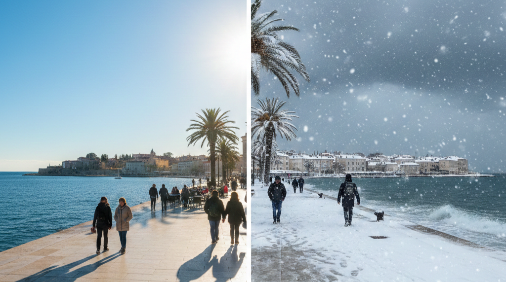 Vremenski preokret na pomolu: Nakon neobične topline, stiže povratak zimskih uvjeta