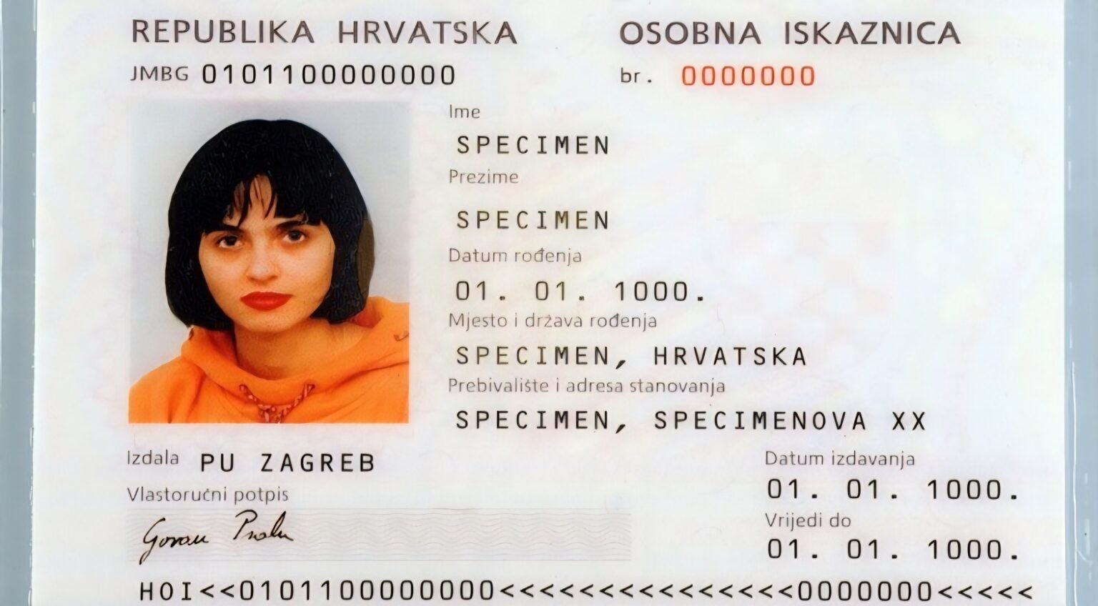 Osobne iskaznice izdane prije 1. siječnja 2003. s trajnim rokom važenja prestaju vrijediti 3. kolovoza 2026.