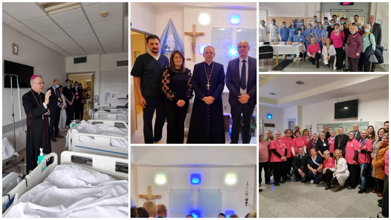 Dan bolesnika u ŽB Čakovec obilježen posjetom biskupa mons. Bože Radoša.