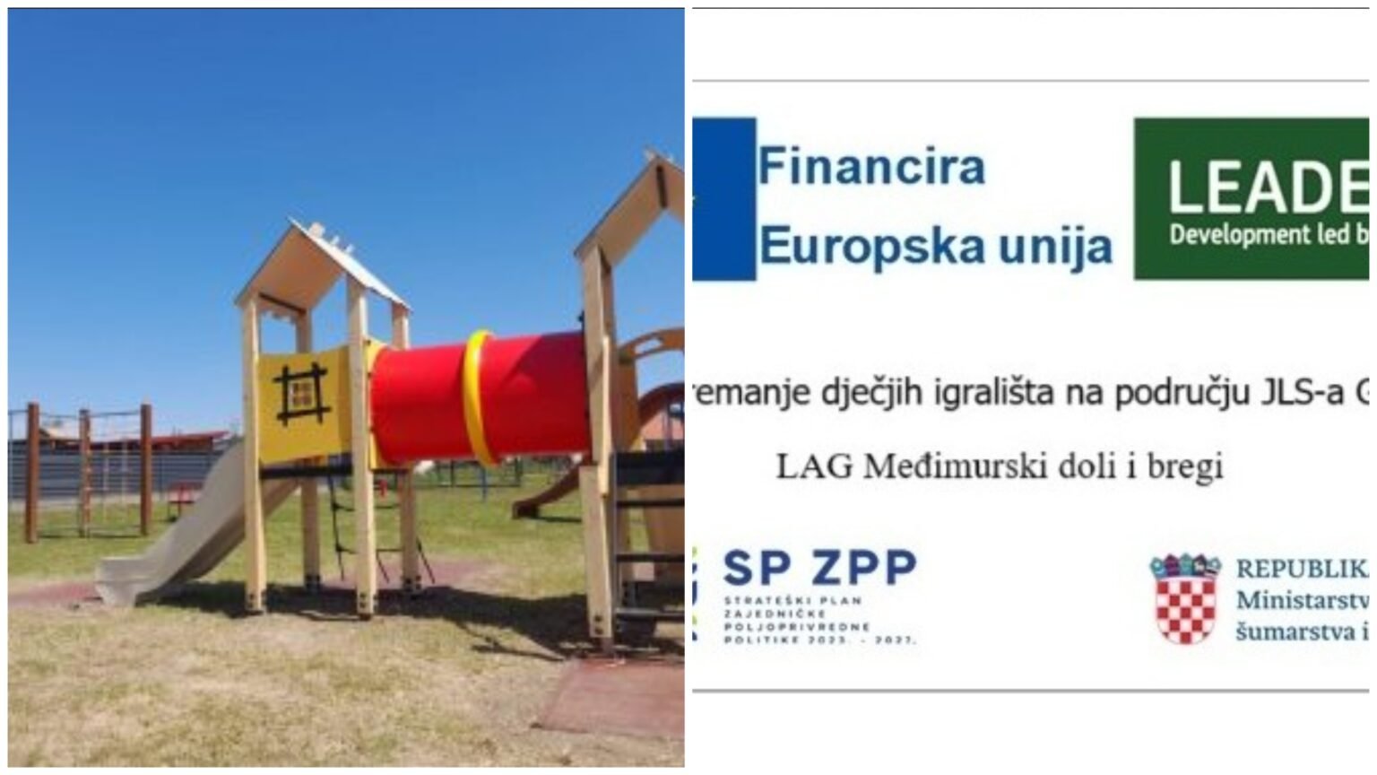 Osigurana sredstva za izgradnju i opremanje dječjih igrališta u Čakovcu i Novom Selu Rok