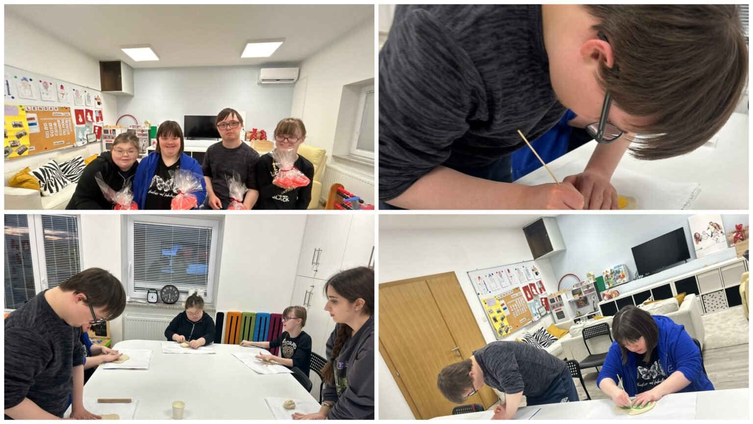 Srca puna ljubavi iz ruku mladih: Valentinovska radionica Udruge za sindrom Down Međimurske županije