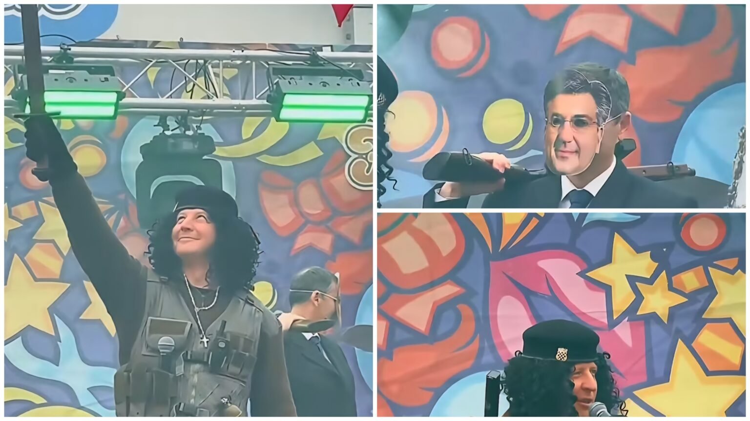 ​Spektakl u Svetoj Nedelji: Dario Zurovec kao Thompson „piknuo“ mač u kamen i otvorio Fašnik