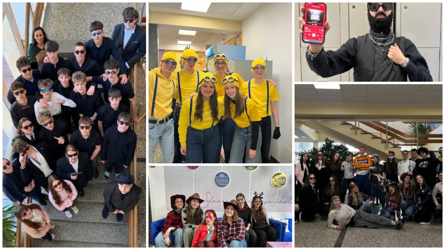 Maškare preuzele nastavu: Gimnazija Josipa Slavenskog Čakovec na jedan dan postala pozornica mašte