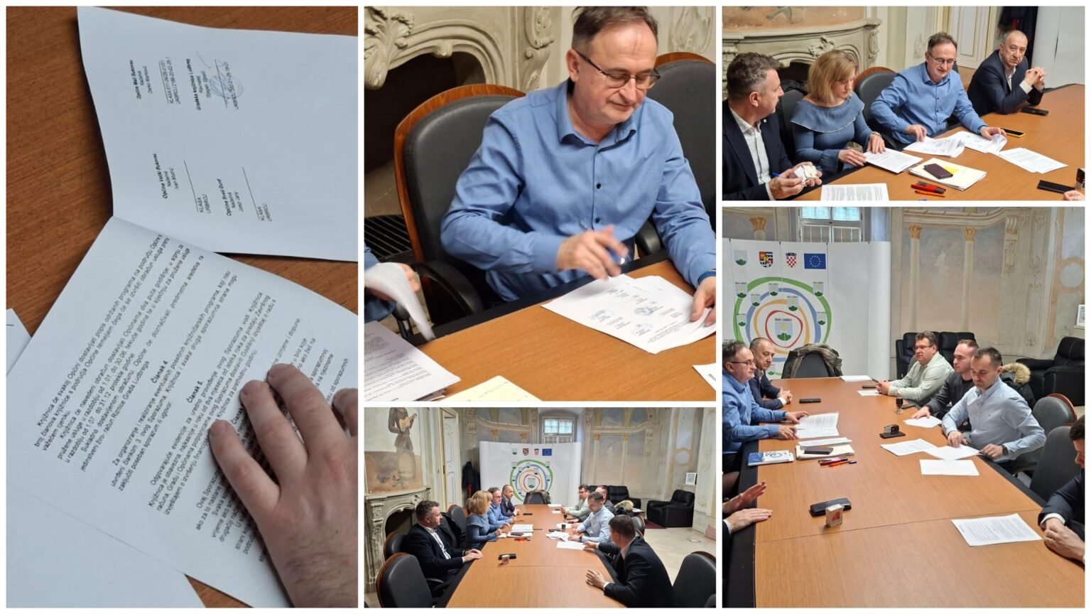 U uredu gradonačelnika Grada Ludbrega potpisana dva važna sporazuma