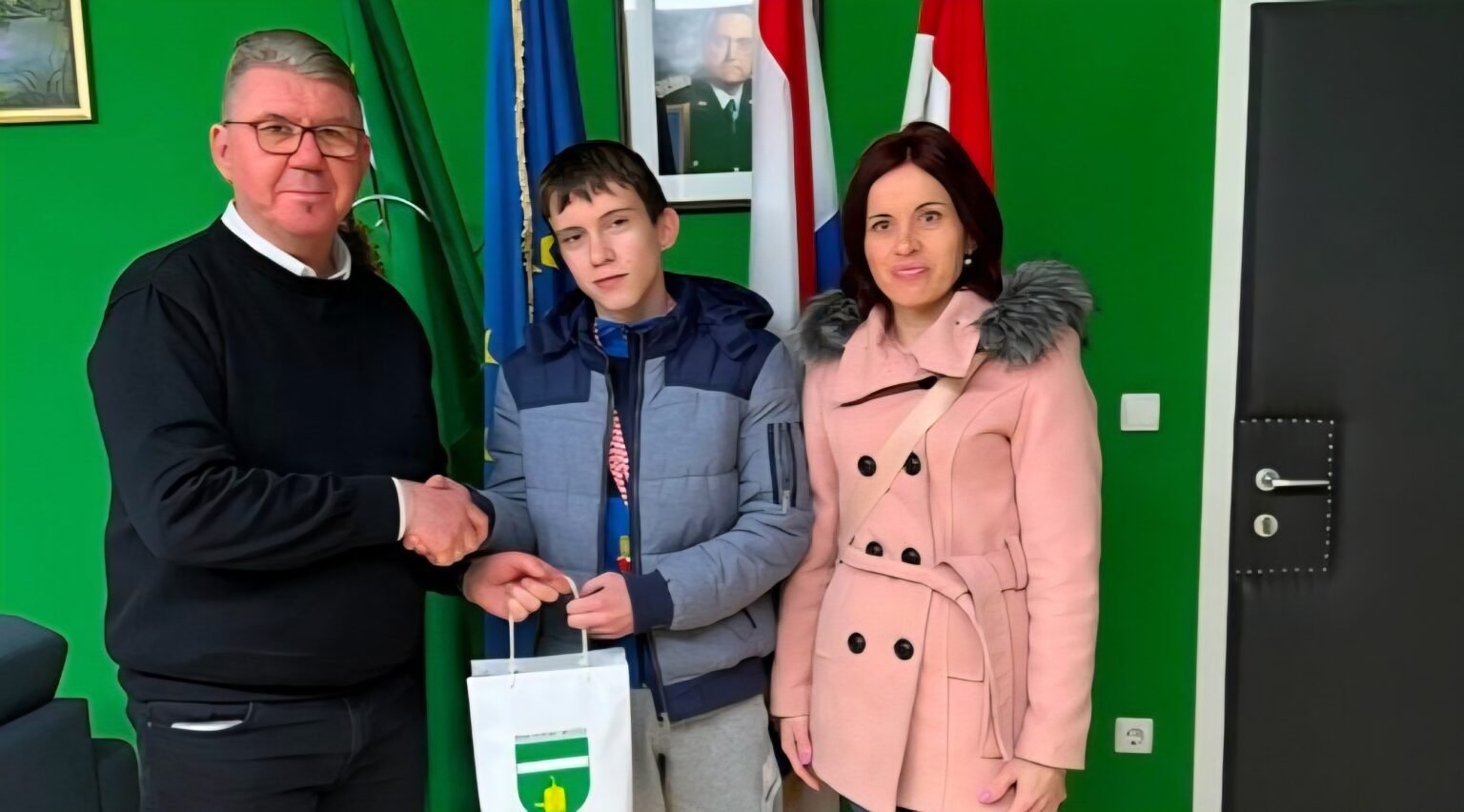 Gradonačelnik Srpak priredio svečani prijem za Juricu Medvara