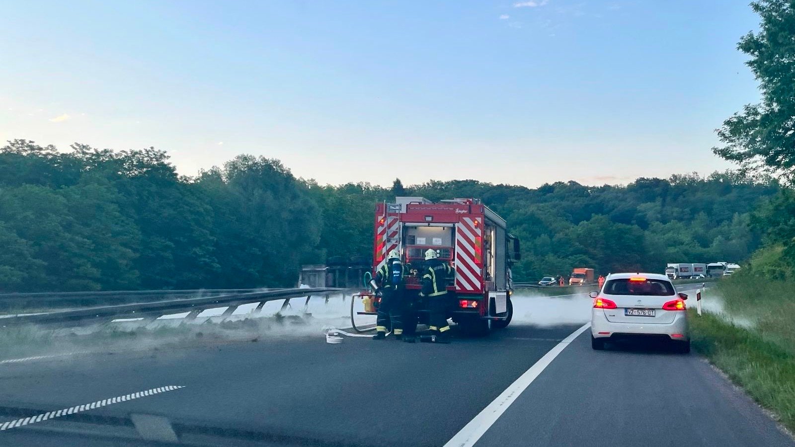 VIDEO: PREVRNULA SE CISTERNA S GORIVOM KOD VARAŽDINSKIH TOPLICA