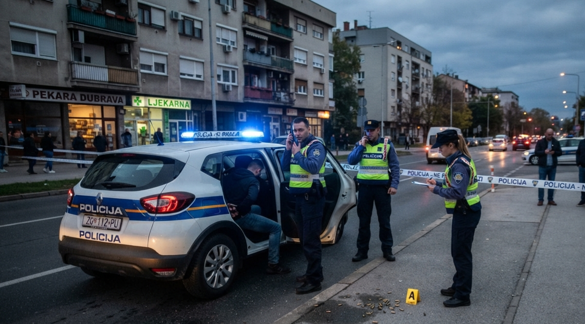 Pucnjava usred Dubrave: Ispaljeno nekoliko hitaca, policija brzo reagirala