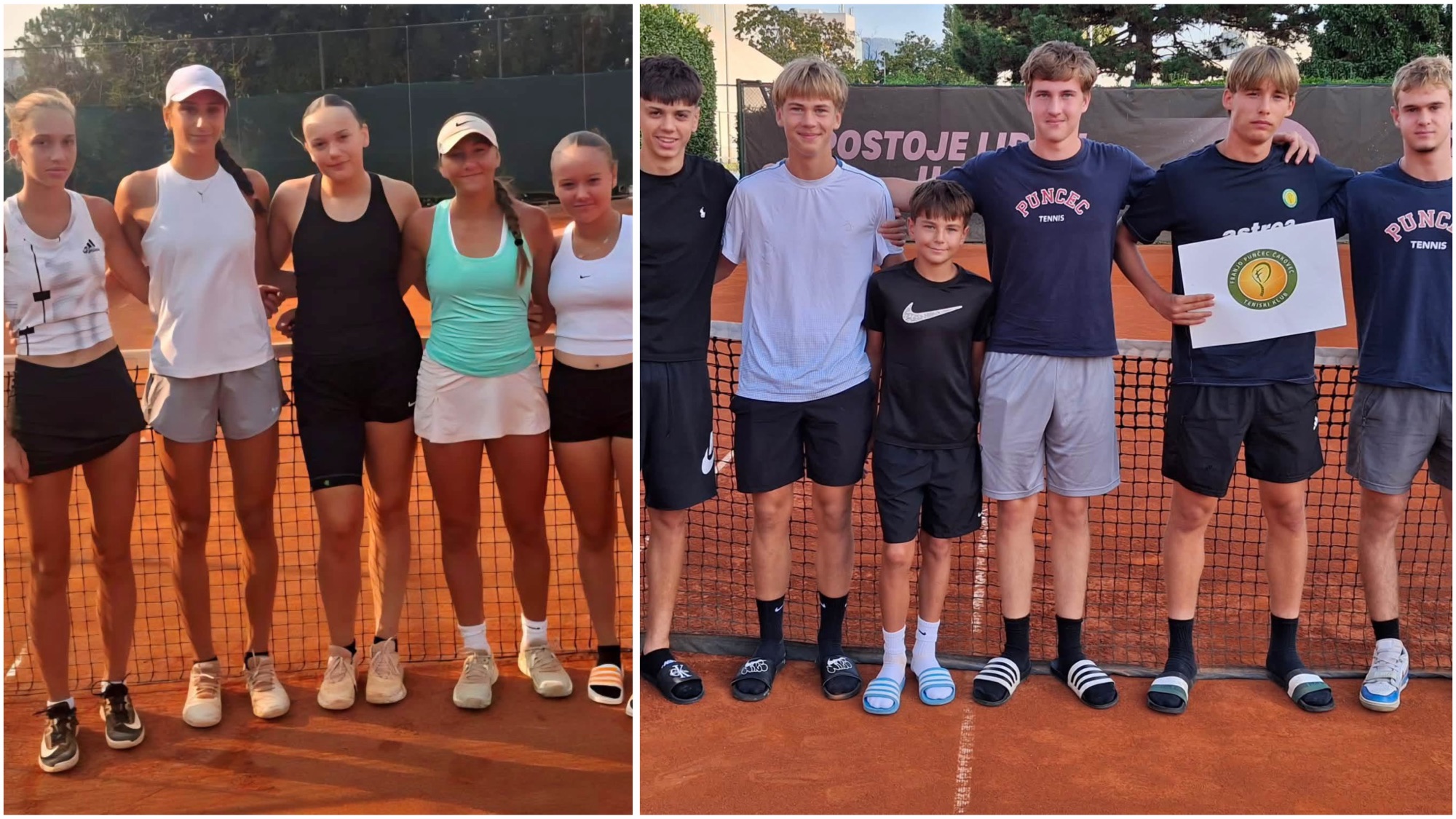 Veliki uspjeh čakovečkih tenisača: Obje juniorske ekipe TK Franjo Punčec među osam najboljih u Hrvatskoj